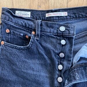 Levi’s ribcage straight ankle